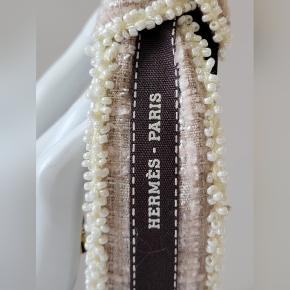 Authentic Hermes Ribbon Unbranded headband New - Picture 4 of 6